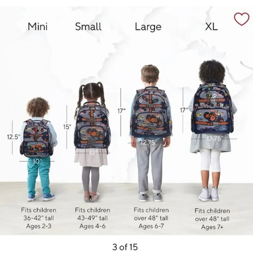 Pottery Barn Kids Mackenzie Harry Potter Quidditch small backpack 15”